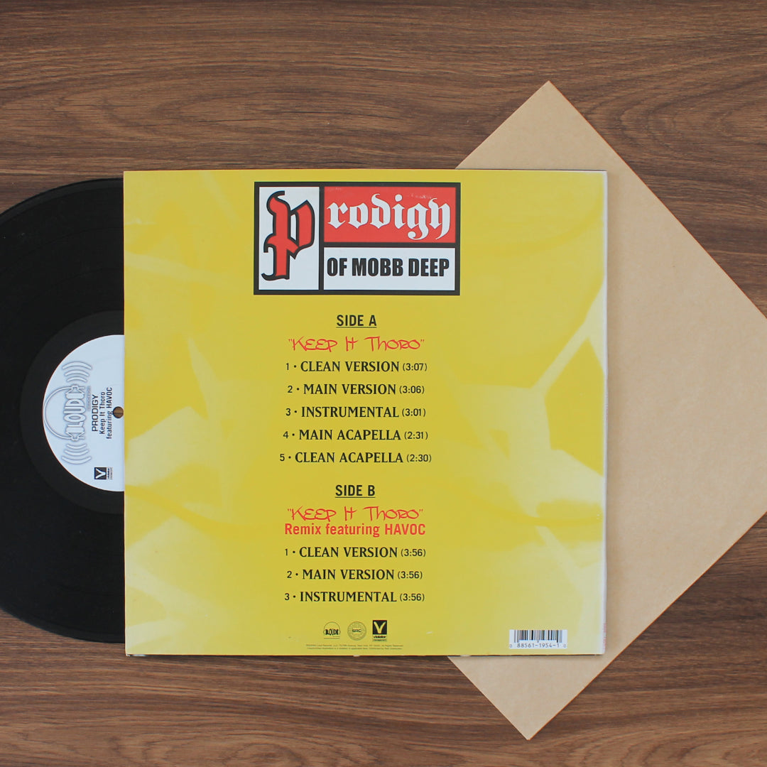 Prodigy - Keep It Thoro 33'lük LP PLAK Japan Vinyl