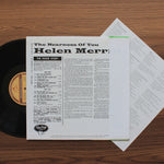 Helen Merrill - The Nearness Of You Japan Vinyl