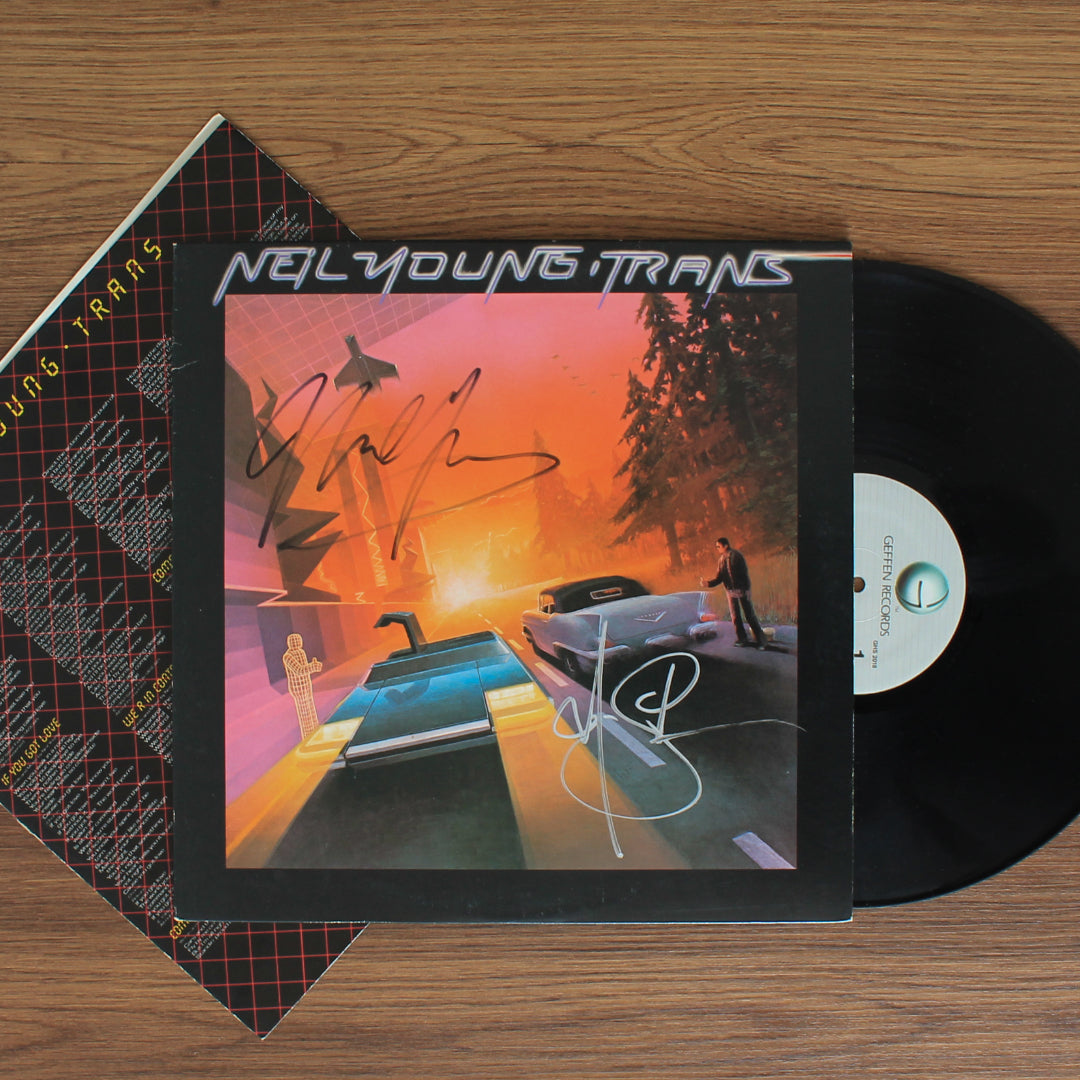 Neil Young – Trans İmzalı Plak Japan Vinyl