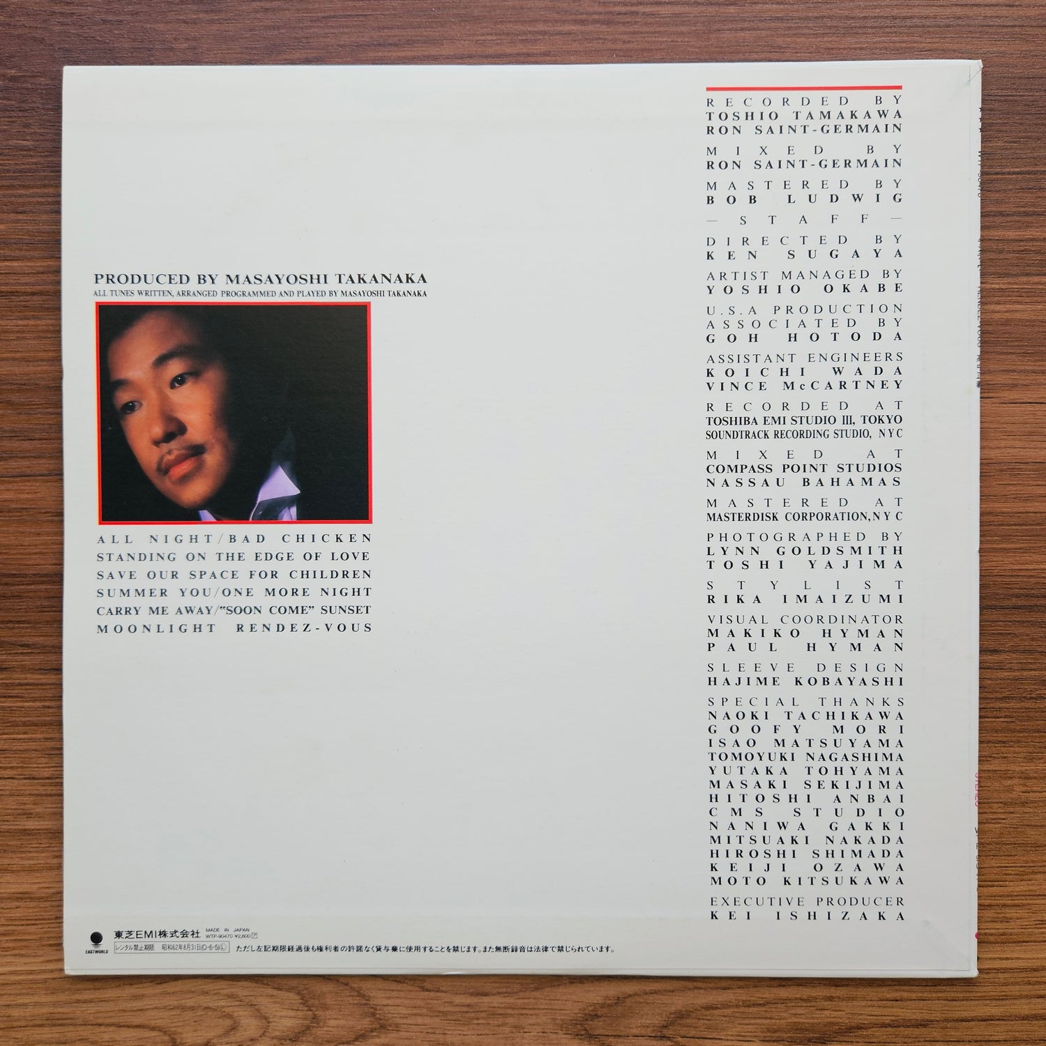 Masayoshi Takanaka - Rendez-Vous 33'lük LP PLAK Japan Vinyl