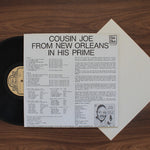 Cousin Joe – Cousin Joe From New Orleans In His Prime İmzalı Plak Japan Vinyl