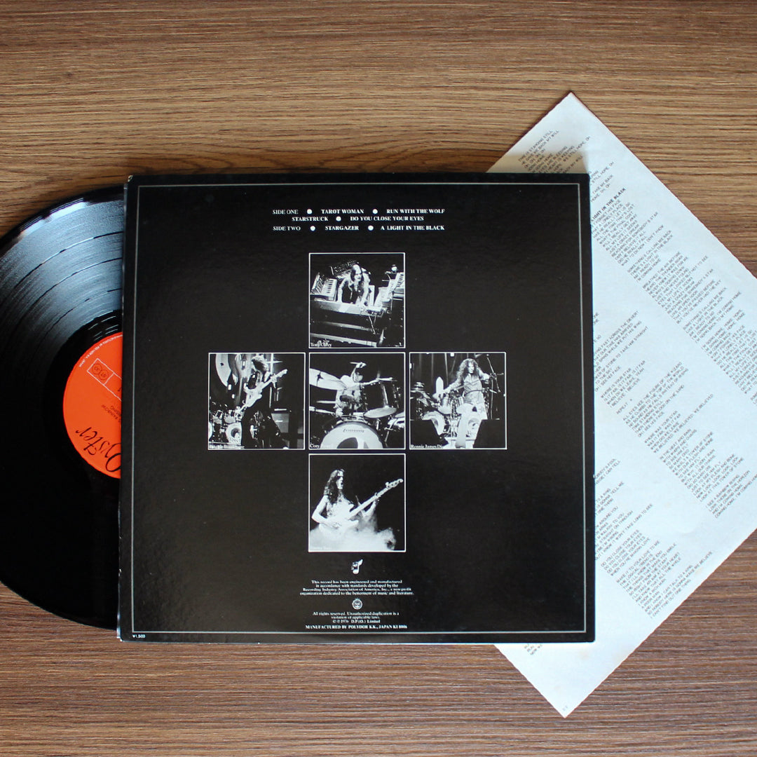 Rainbow - Rising 33'lük LP PLAK Japan Vinyl