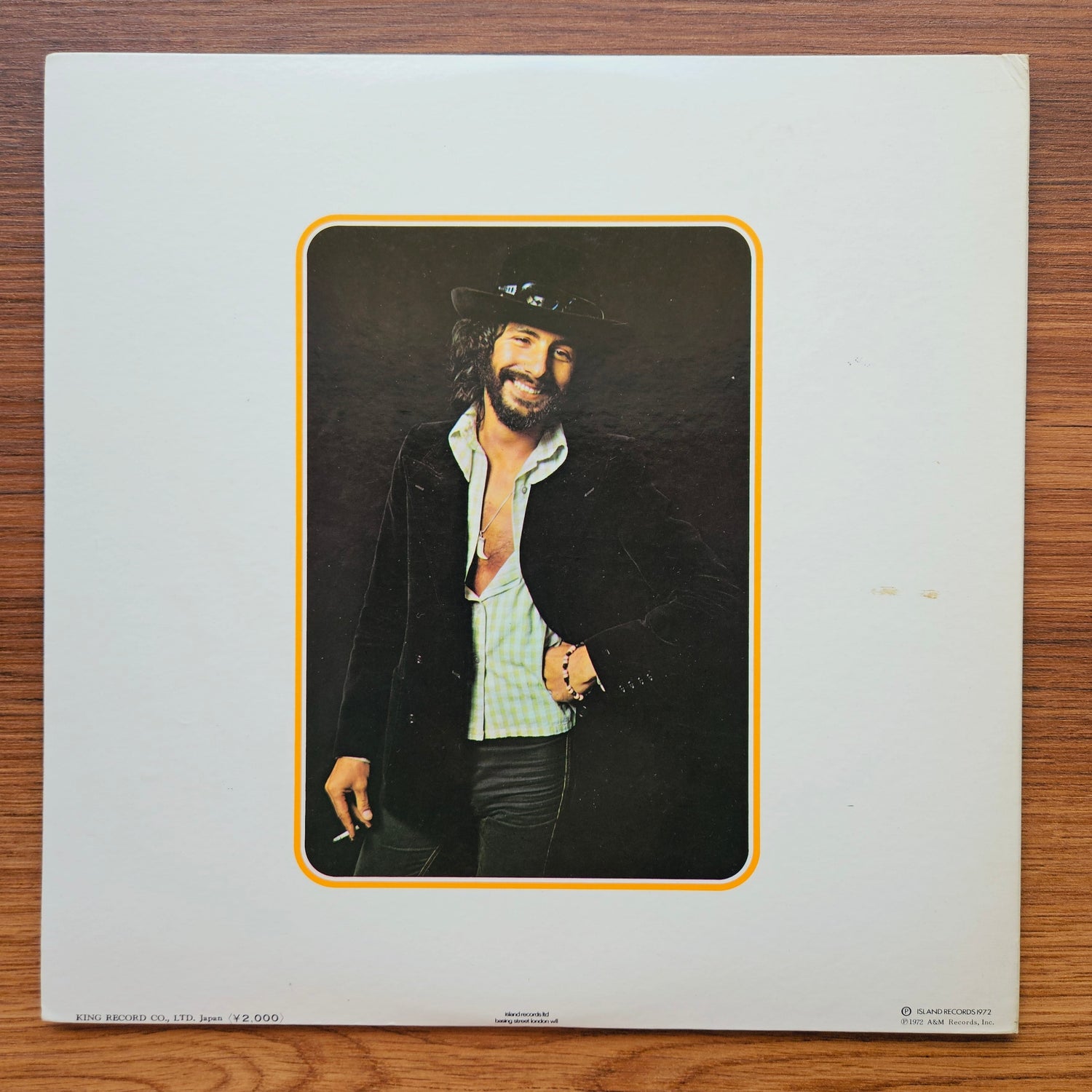 Cat Stevens – Catch Bull At Four 33'lük LP PLAK Japan Vinyl