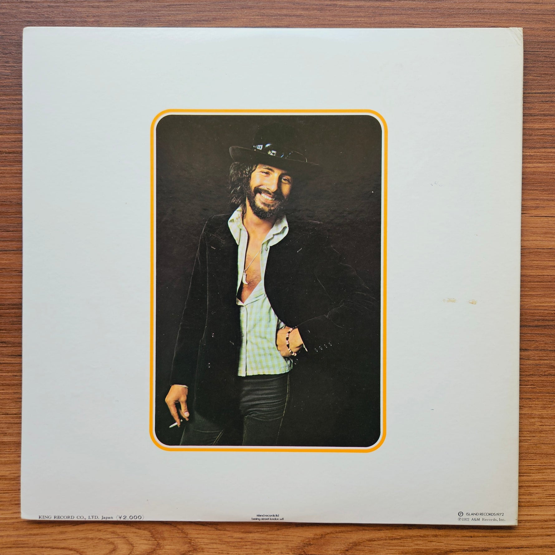 Cat Stevens – Catch Bull At Four 33'lük LP PLAK Japan Vinyl