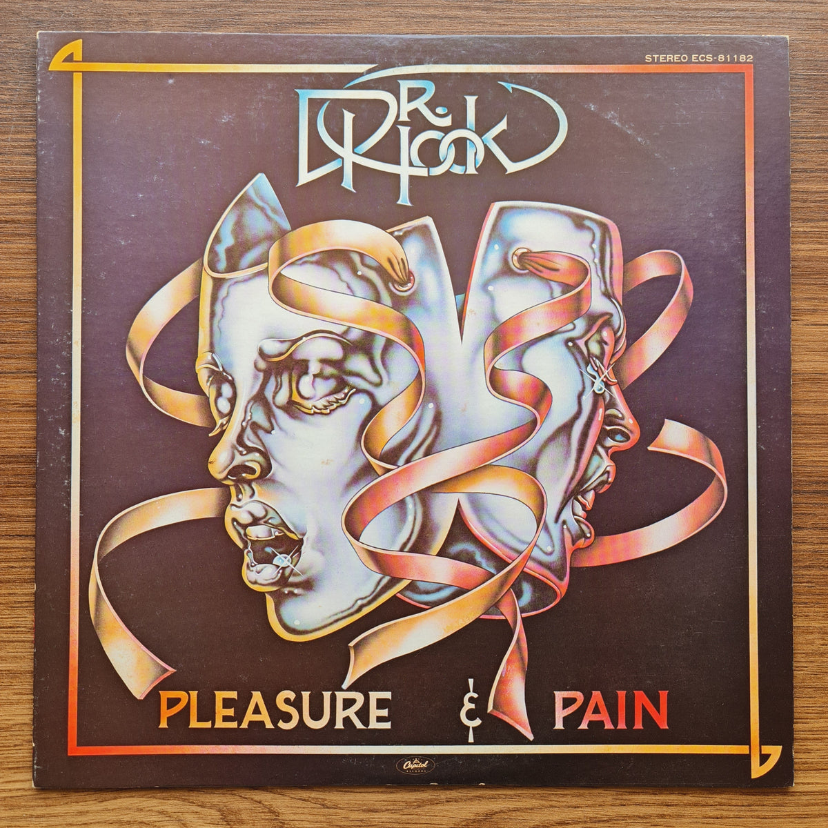 Dr. Hook – Pleasure & Pain 33'lük LP PLAK Japan Vinyl