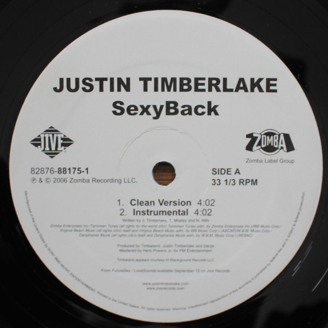 Justin Timberlake - SexyBack Japan Vinyl