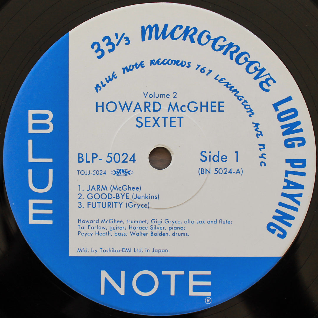 Howard McGhee - Howard McGhee Volume 2 (10'' Plak) Japan Vinyl