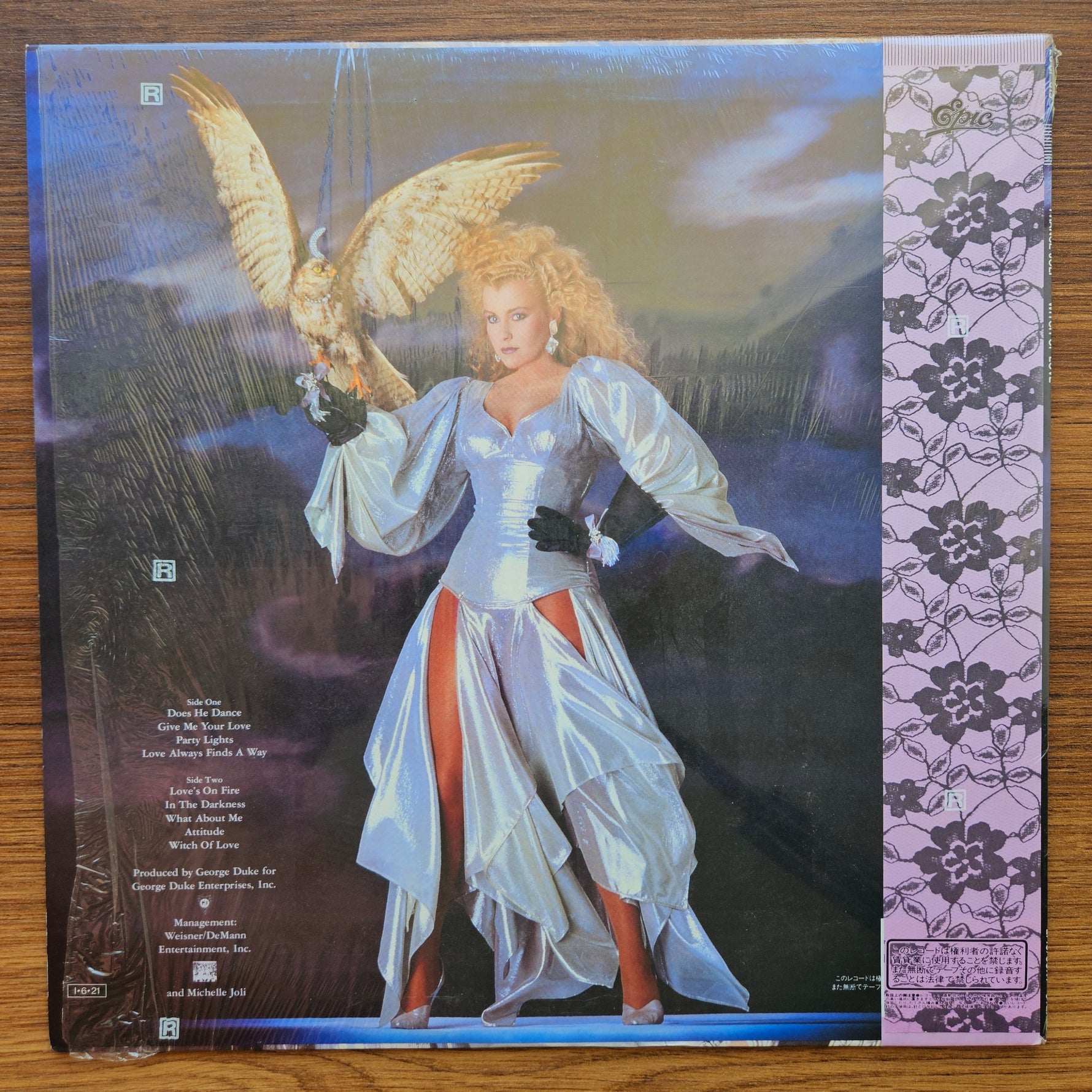 France Joli – Witch Of Love 33'lük LP PLAK Japan Vinyl