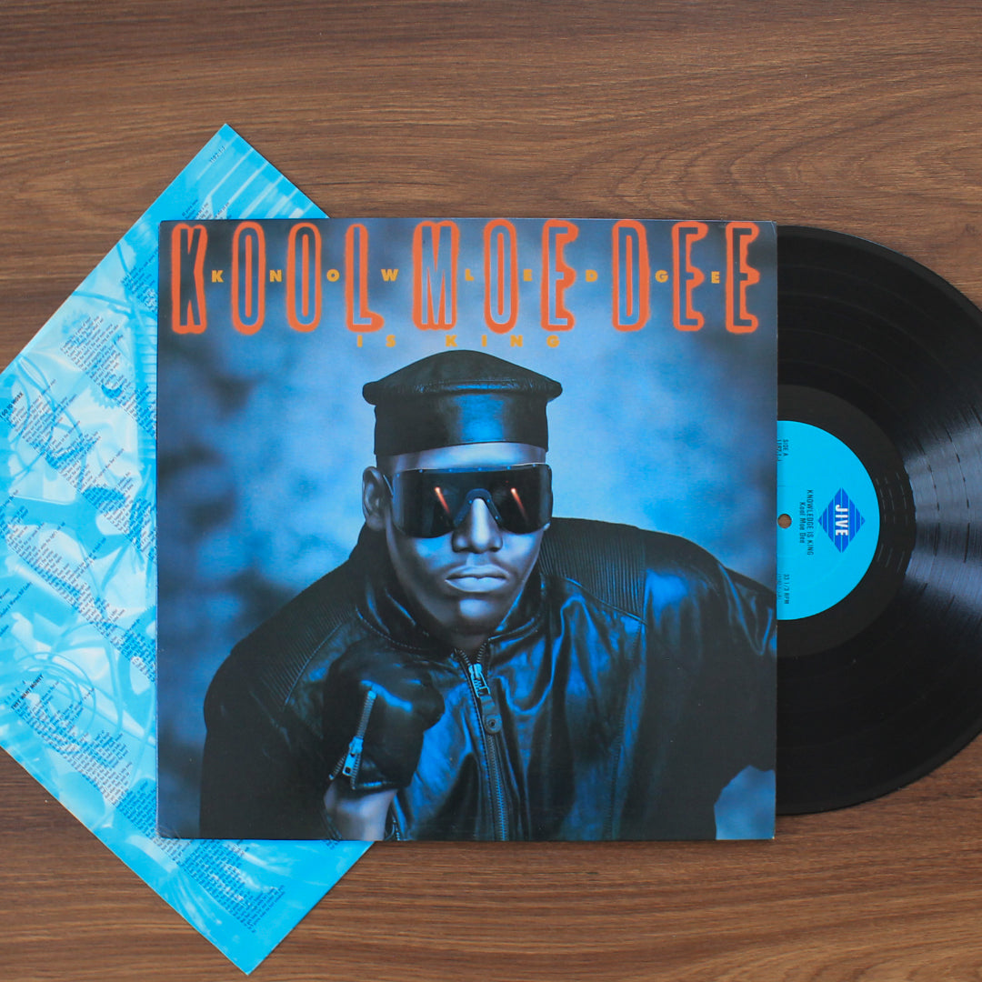 Kool Moe Dee - Knowledge Is King 33'lük LP PLAK Japan Vinyl