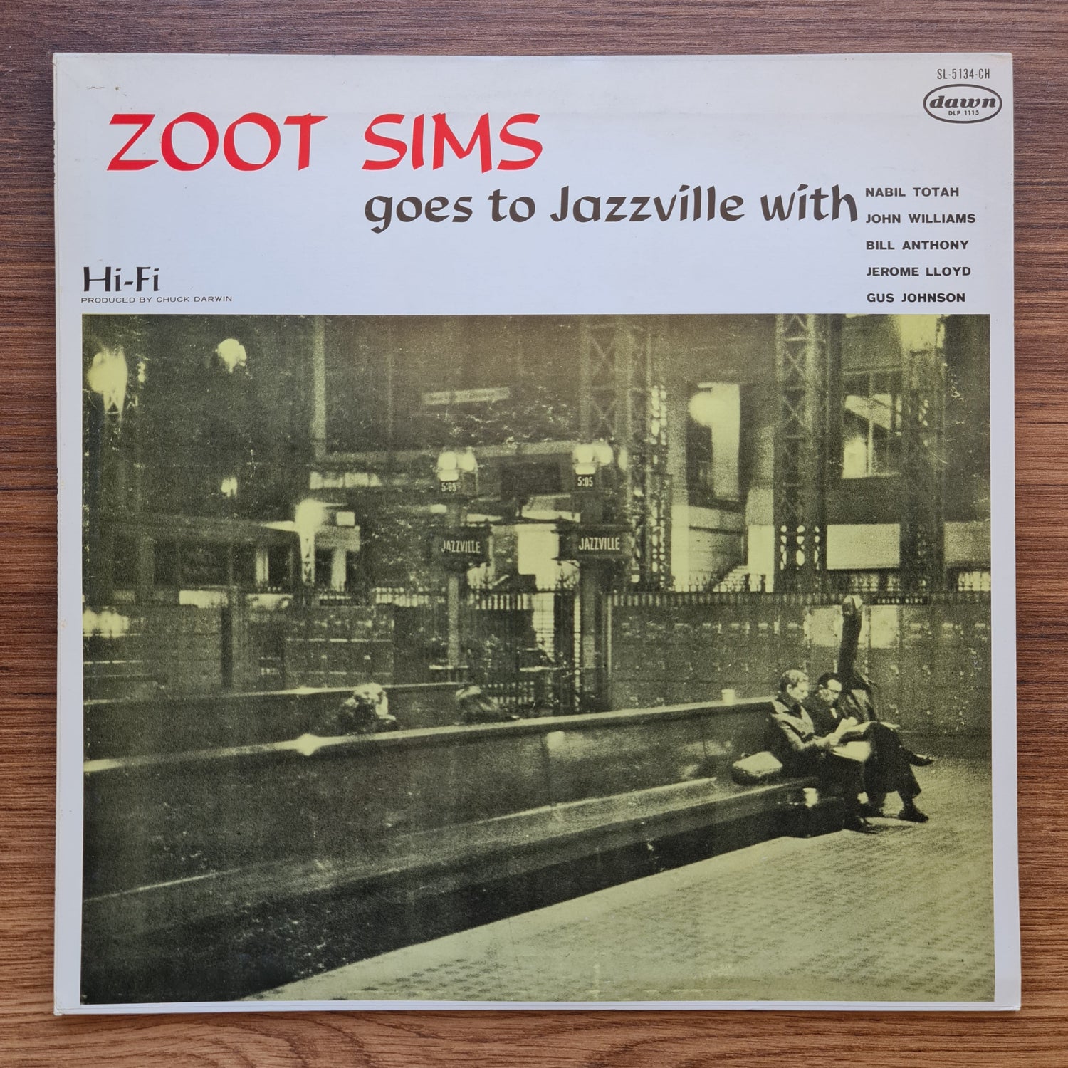 Zoot Sims – Zoot Sims Goes To Jazzville 33'lük LP PLAK Japan Vinyl