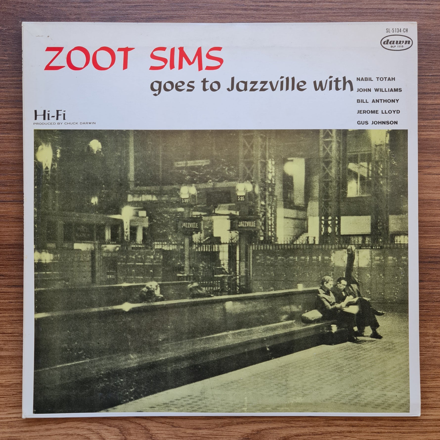Zoot Sims – Zoot Sims Goes To Jazzville 33'lük LP PLAK Japan Vinyl