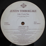 Justin Timberlake - Like I Love You 33'lük LP PLAK Japan Vinyl
