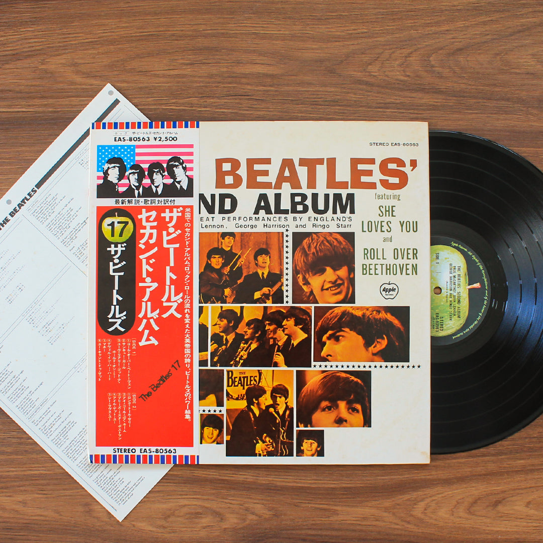 The Beatles - The Beatles' Second Album 33'lük LP PLAK Japan Vinyl