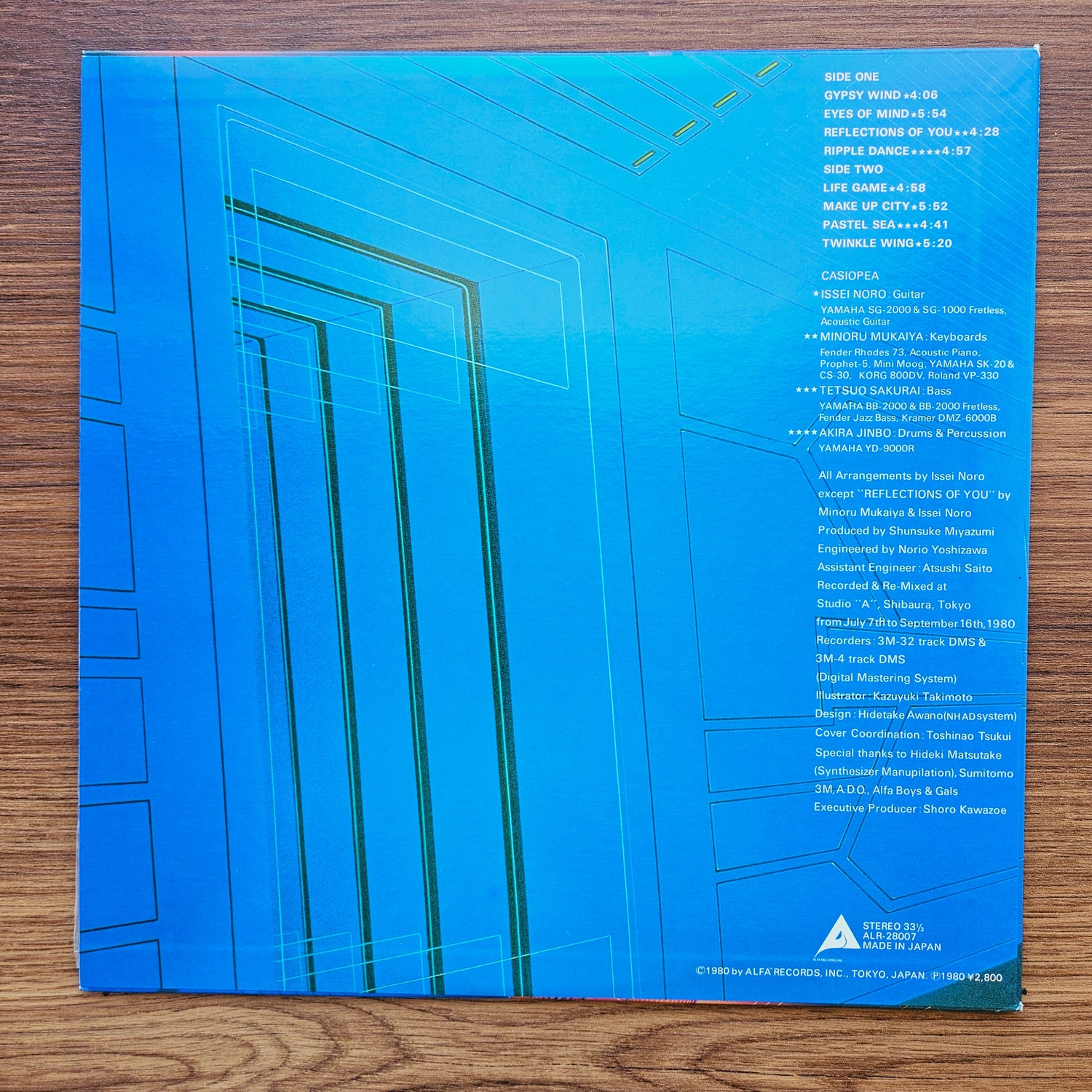 Casiopea – Make Up City 33'lük LP PLAK Japan Vinyl