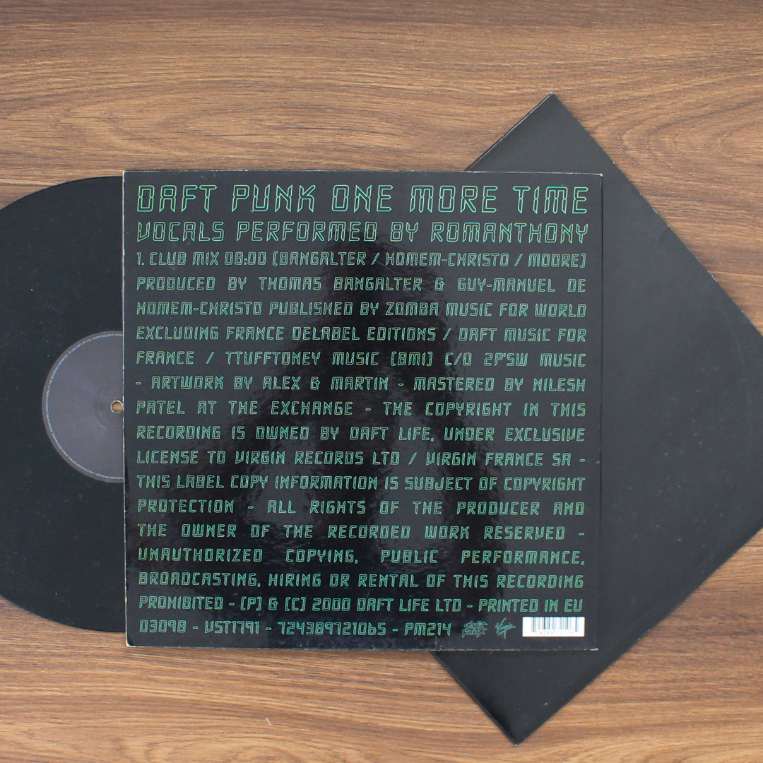 Daft Punk - One More Time Japan Vinyl