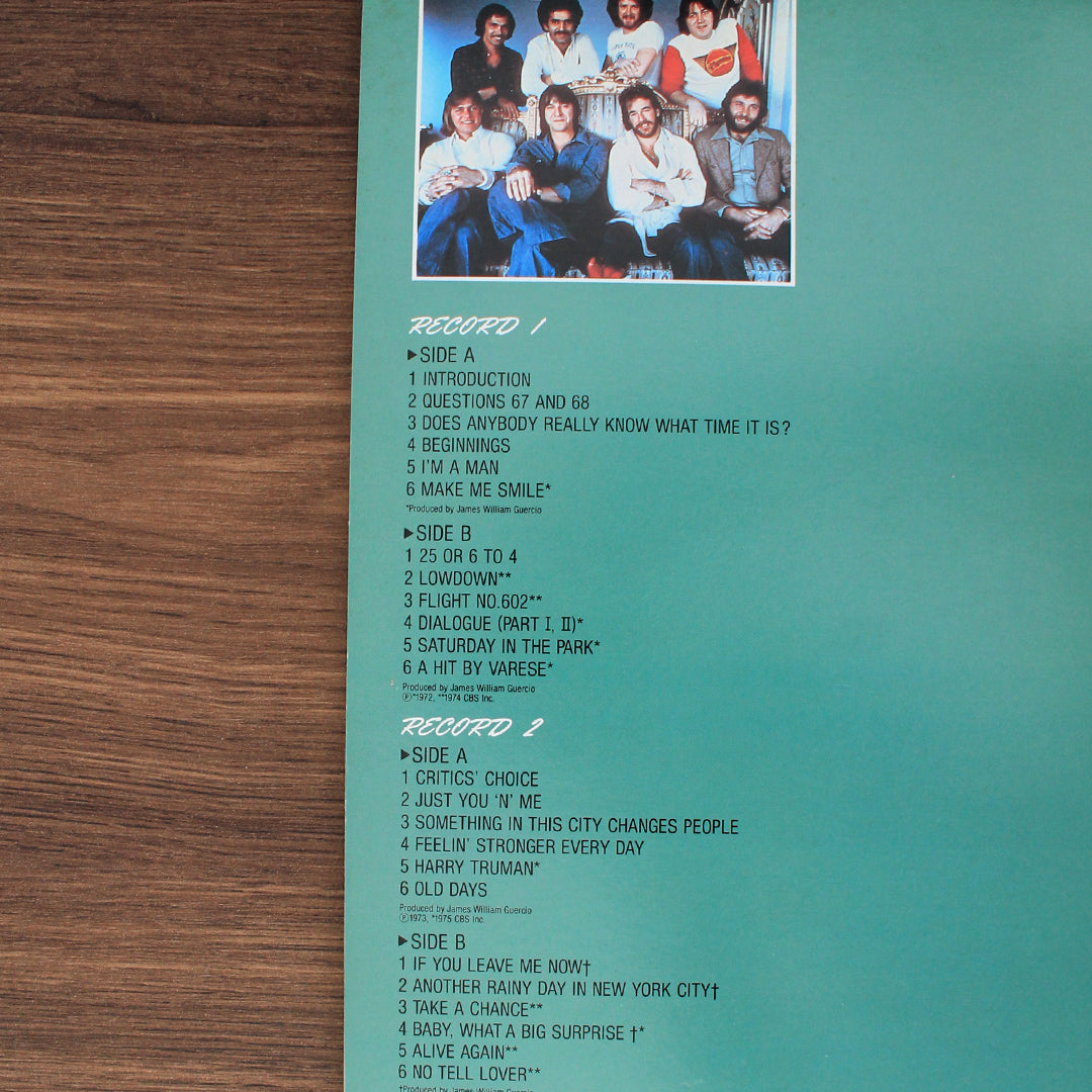 Chicago - Greatest Hits Japan Vinyl