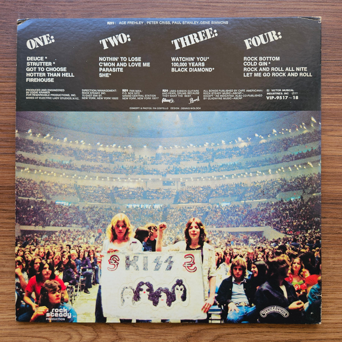 Kiss – Alive! 33'lük LP PLAK Japan Vinyl