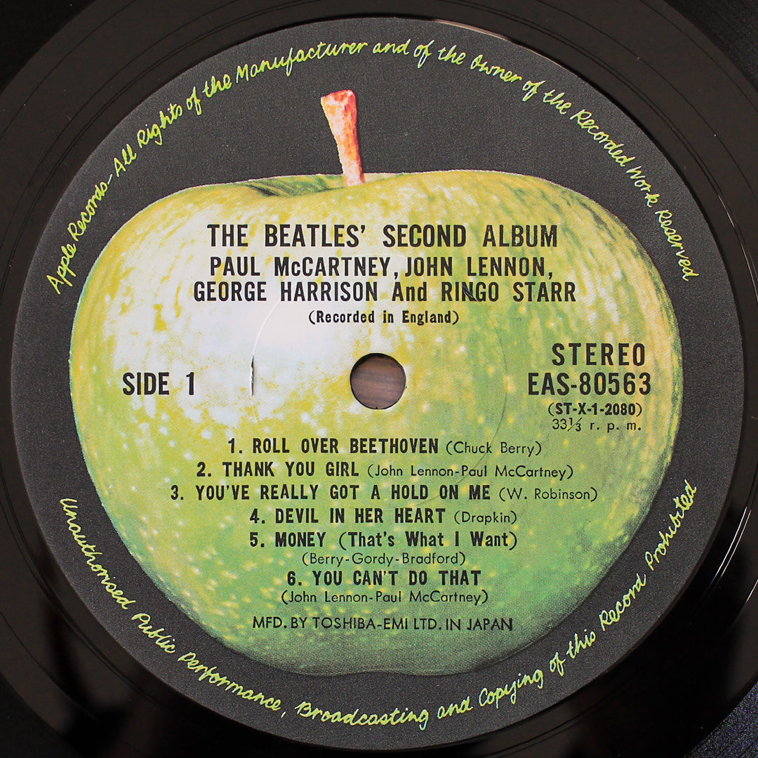 The Beatles - The Beatles' Second Album 33'lük LP PLAK Japan Vinyl