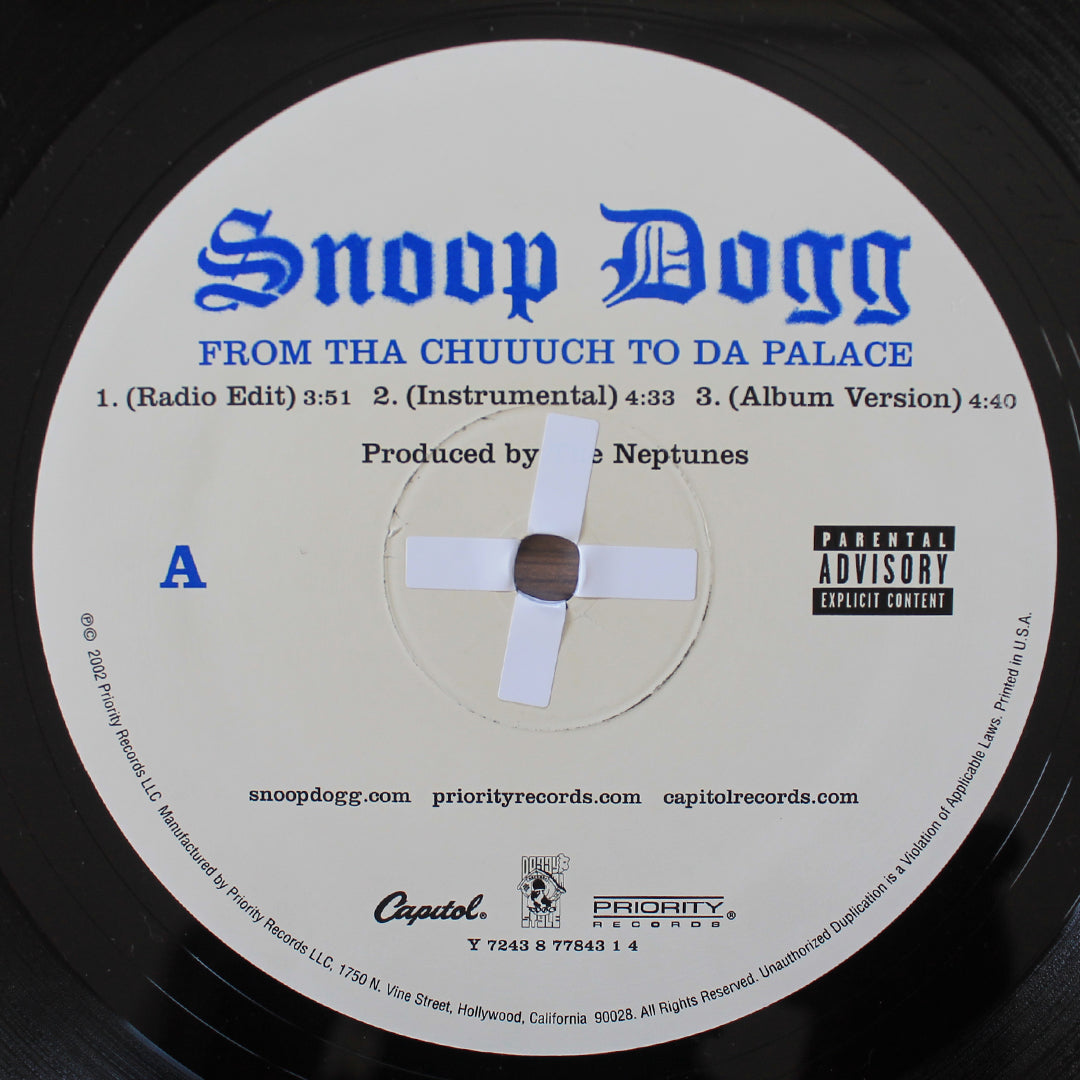 Snoop Dogg - From Tha Chuuuch To Da Palace 33'lük LP PLAK Japan Vinyl