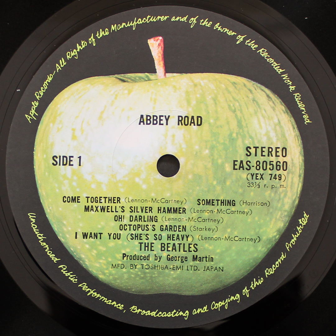 The Beatles - Abbey Road Japan Vinyl