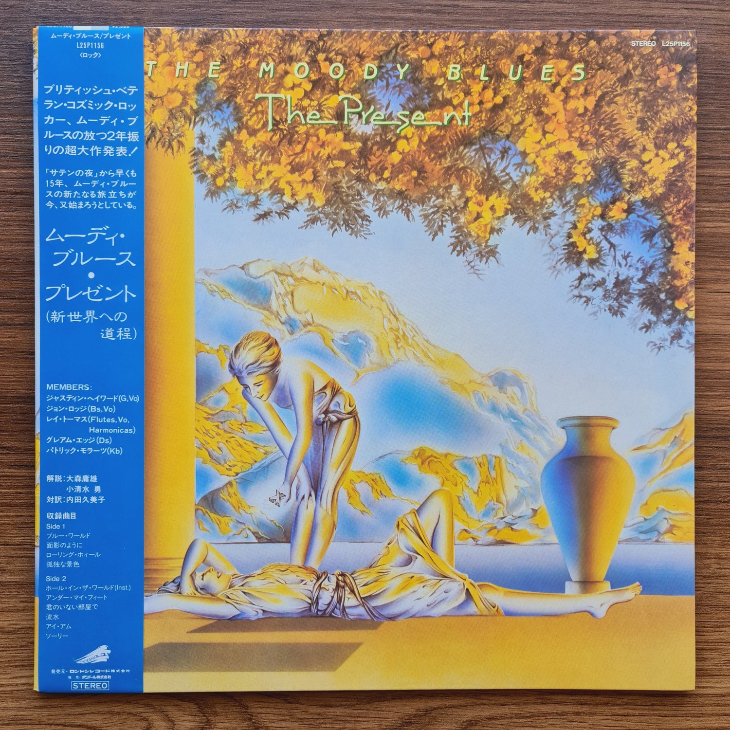The Moody Blues – The Present 33'lük LP PLAK Japan Vinyl