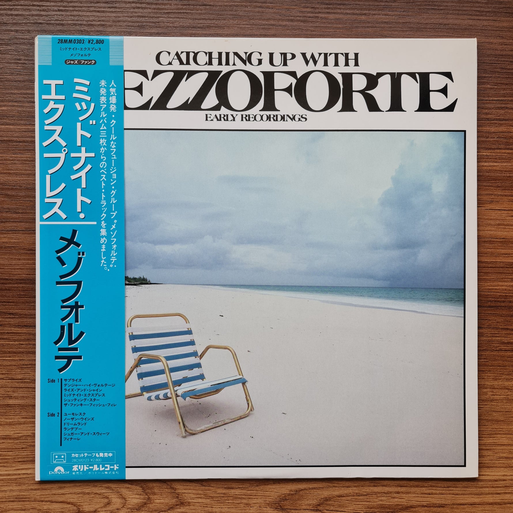 Mezzoforte – Catching Up With Mezzoforte (Early Recordings) 33'lük LP PLAK Japan Vinyl