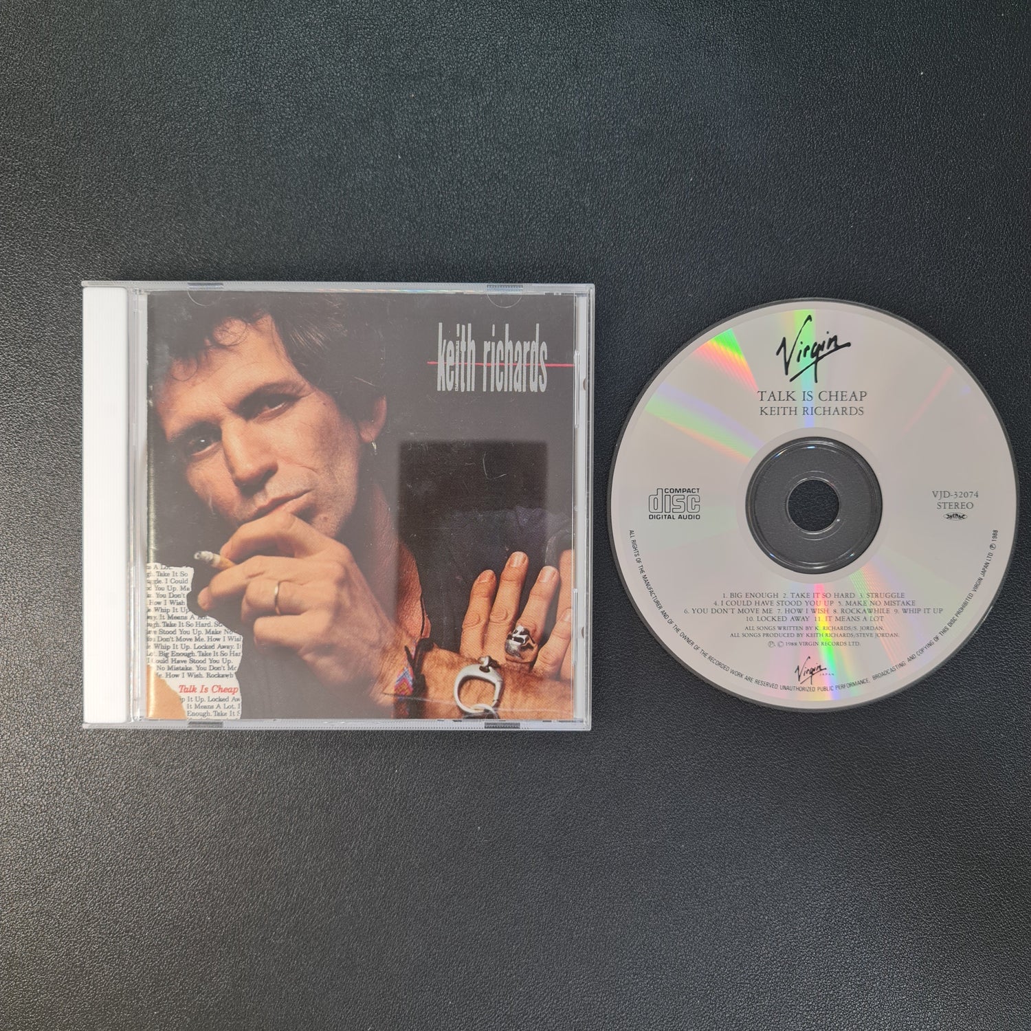 Keith Richards - Talk Is Cheap Japan Vinyl