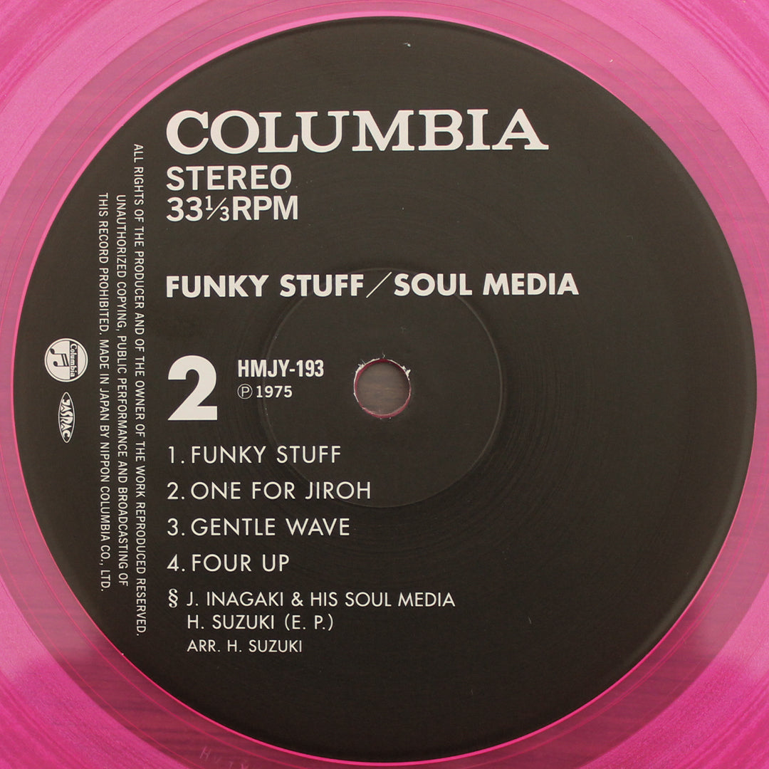 Jiro Inagaki & Soul Media - Funky Stuff Japan Vinyl