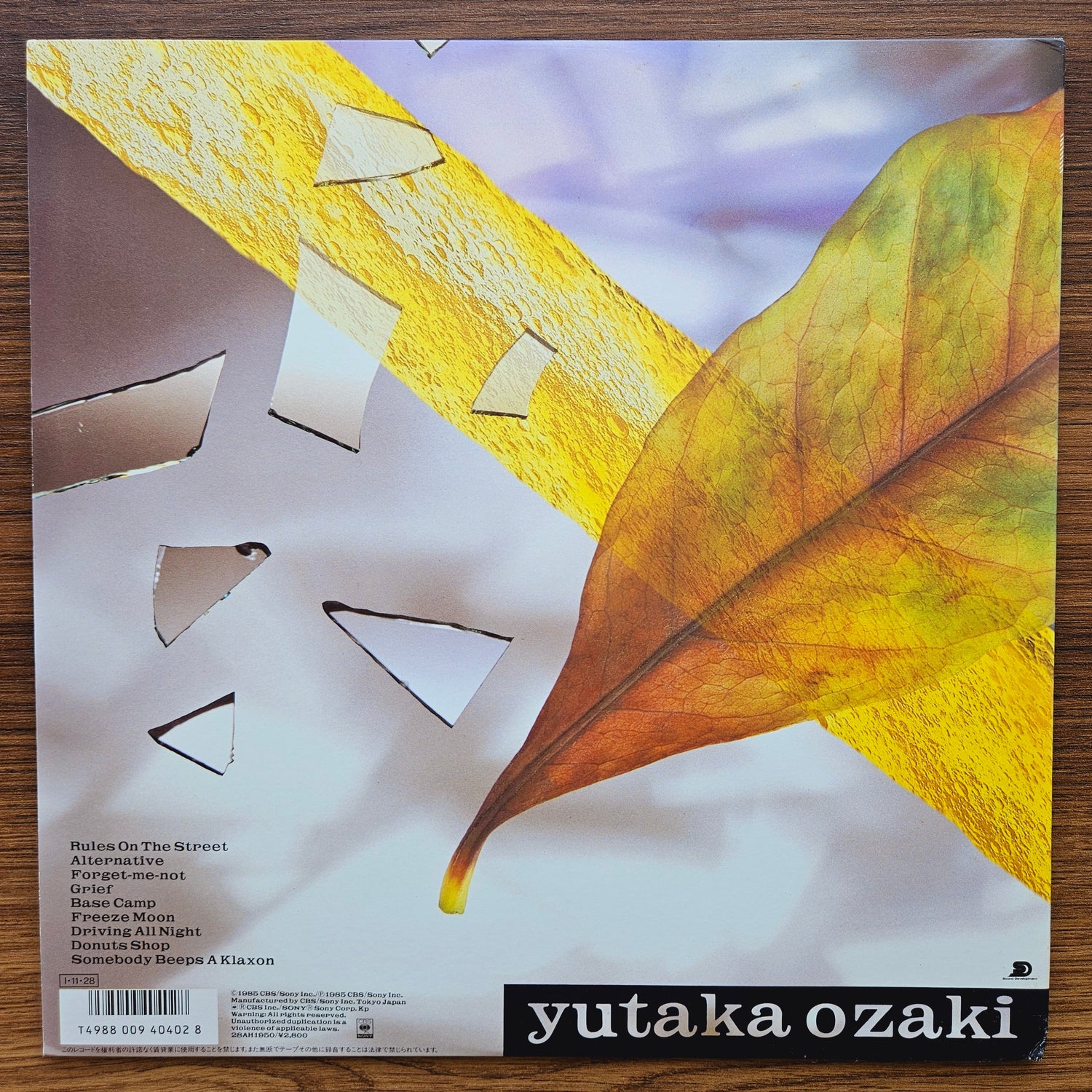 Yutaka Ozaki – Through The Broken Door 33'lük LP PLAK Japan Vinyl