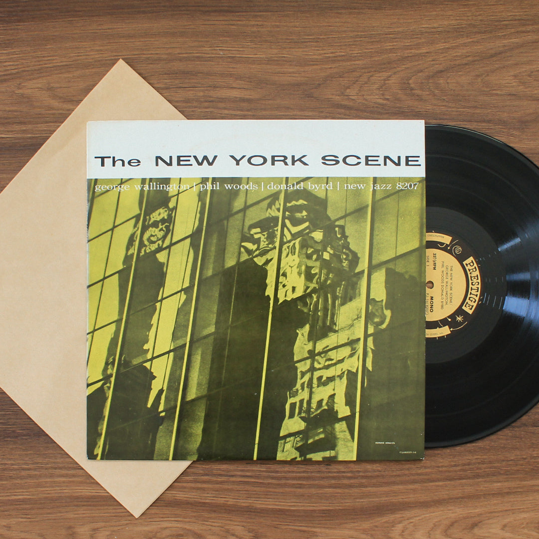 George Wallington Quintet Featuring Phil Woods, Donald Byrd - The New York Scene 33'lük LP PLAK Japan Vinyl