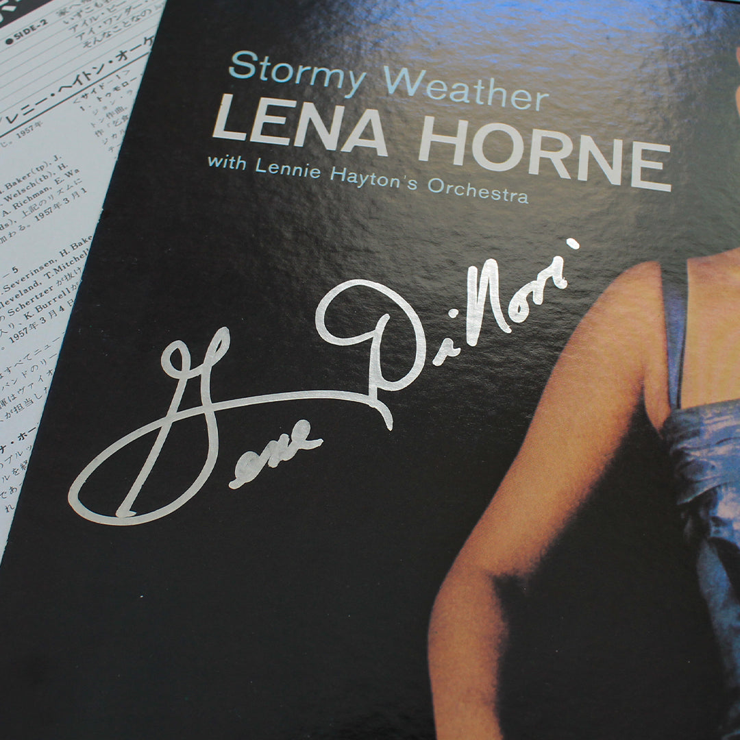 Lena Horne – Stormy Weather İmzalı Plak Japan Vinyl
