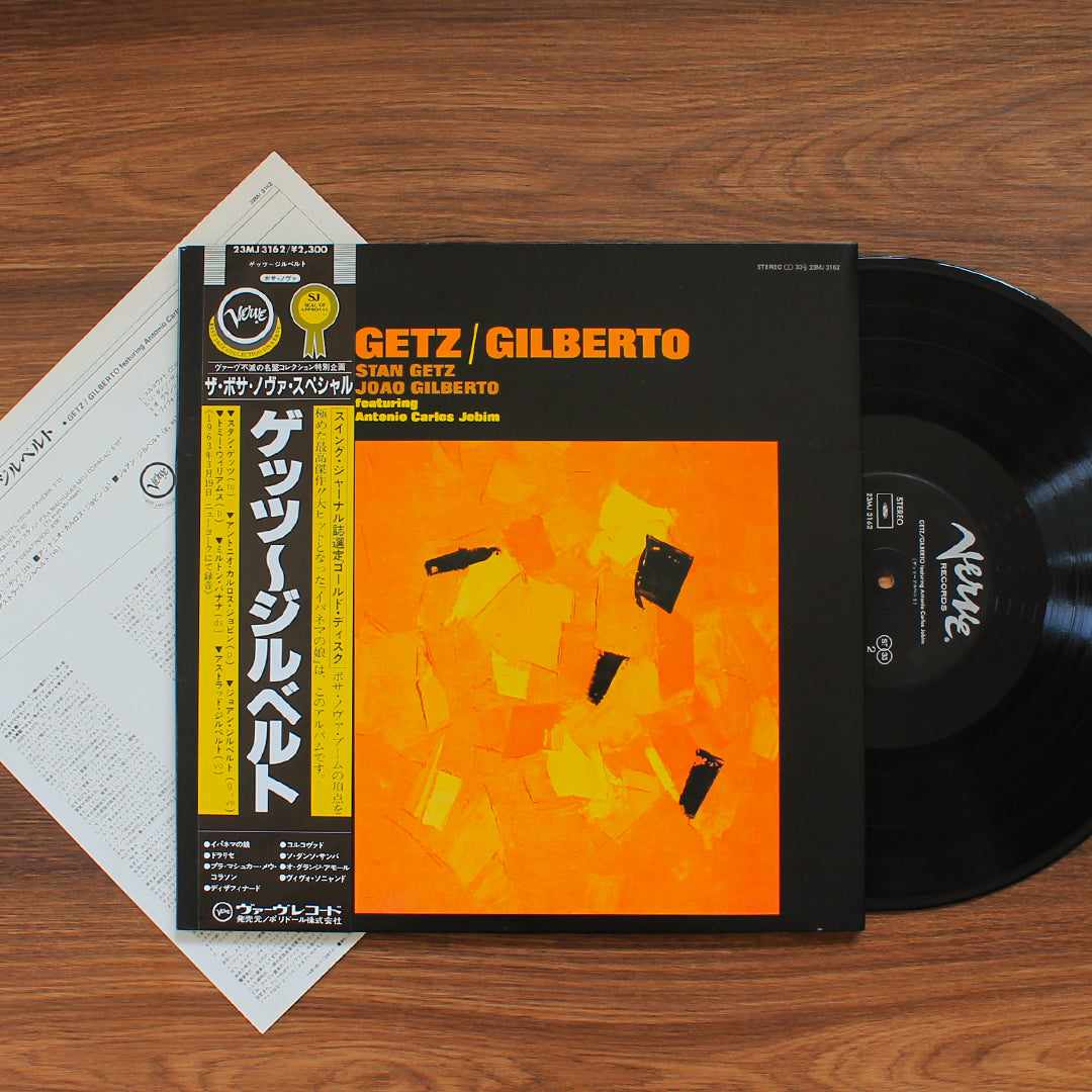 Stan Getz & João Gilberto Featuring Antonio Carlos Jobim - Getz / Gilberto Japan Vinyl