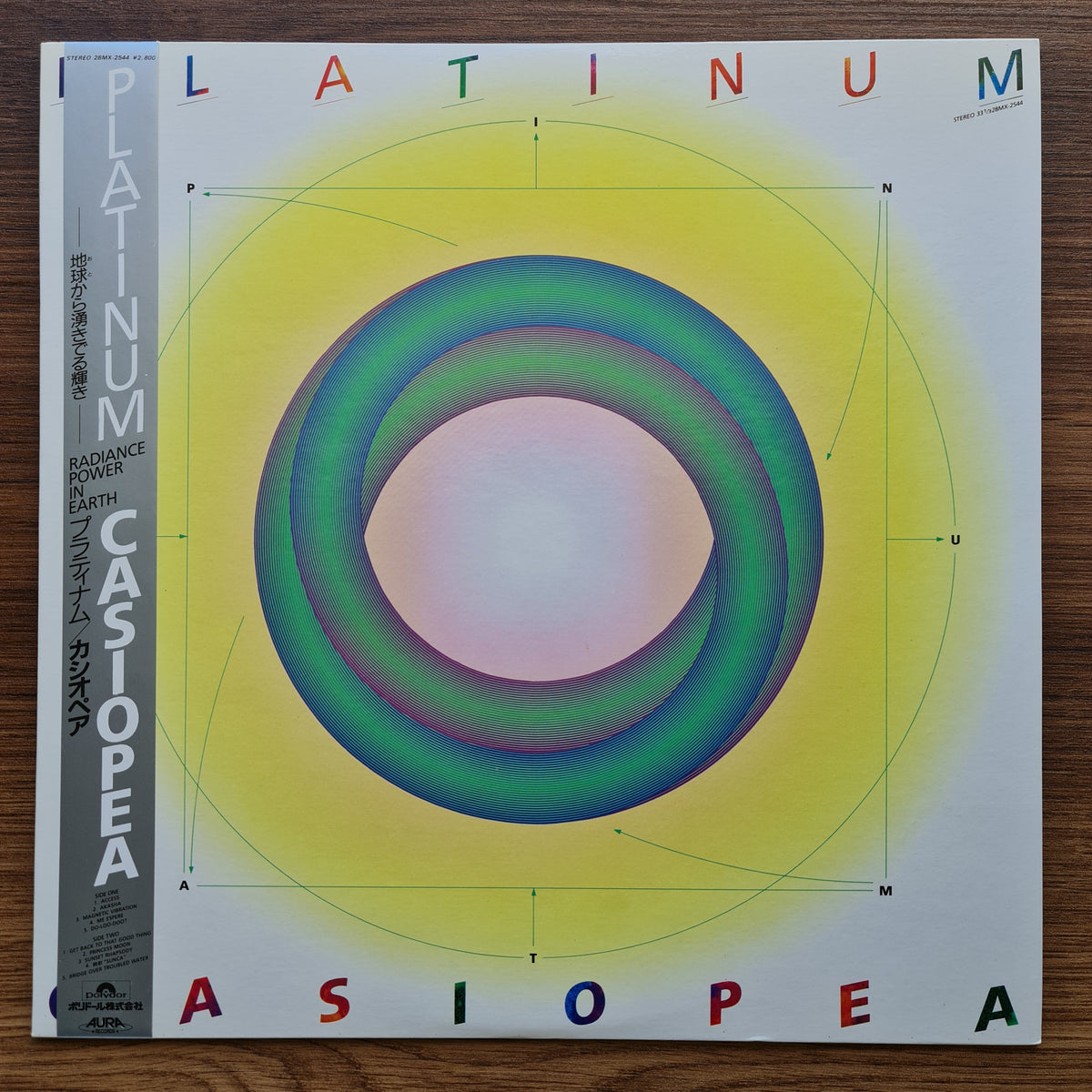 Casiopea – Platinum 33'lük LP PLAK Japan Vinyl