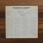 Dizzy Gillespie & Charlie Parker – Diz 'N' Bird In Concert 33'lük LP PLAK Japan Vinyl