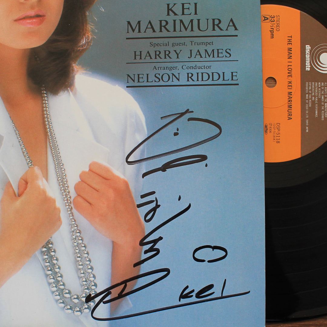 Kei Marimura – The Man I Love İmzalı Plak Japan Vinyl