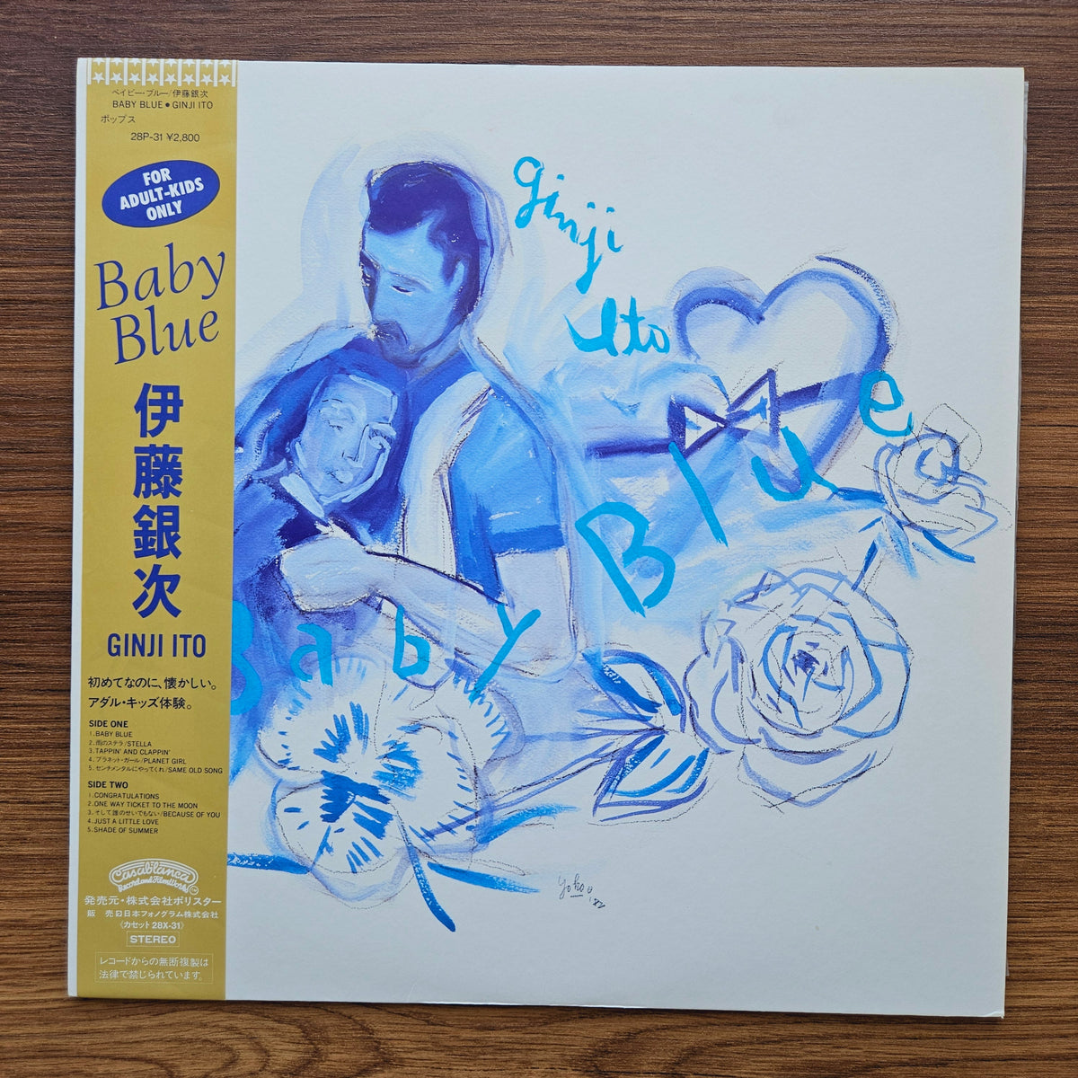 Ginji Ito – Baby Blue 33'lük LP PLAK Japan Vinyl