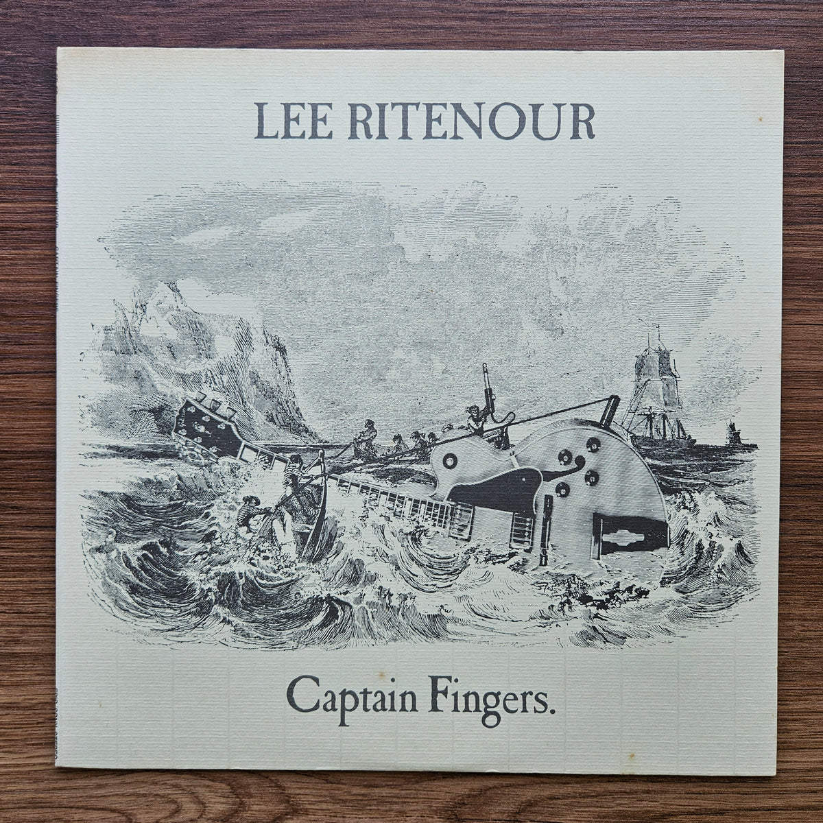 Lee Ritenour – Captain Fingers 33'lük LP PLAK Japan Vinyl
