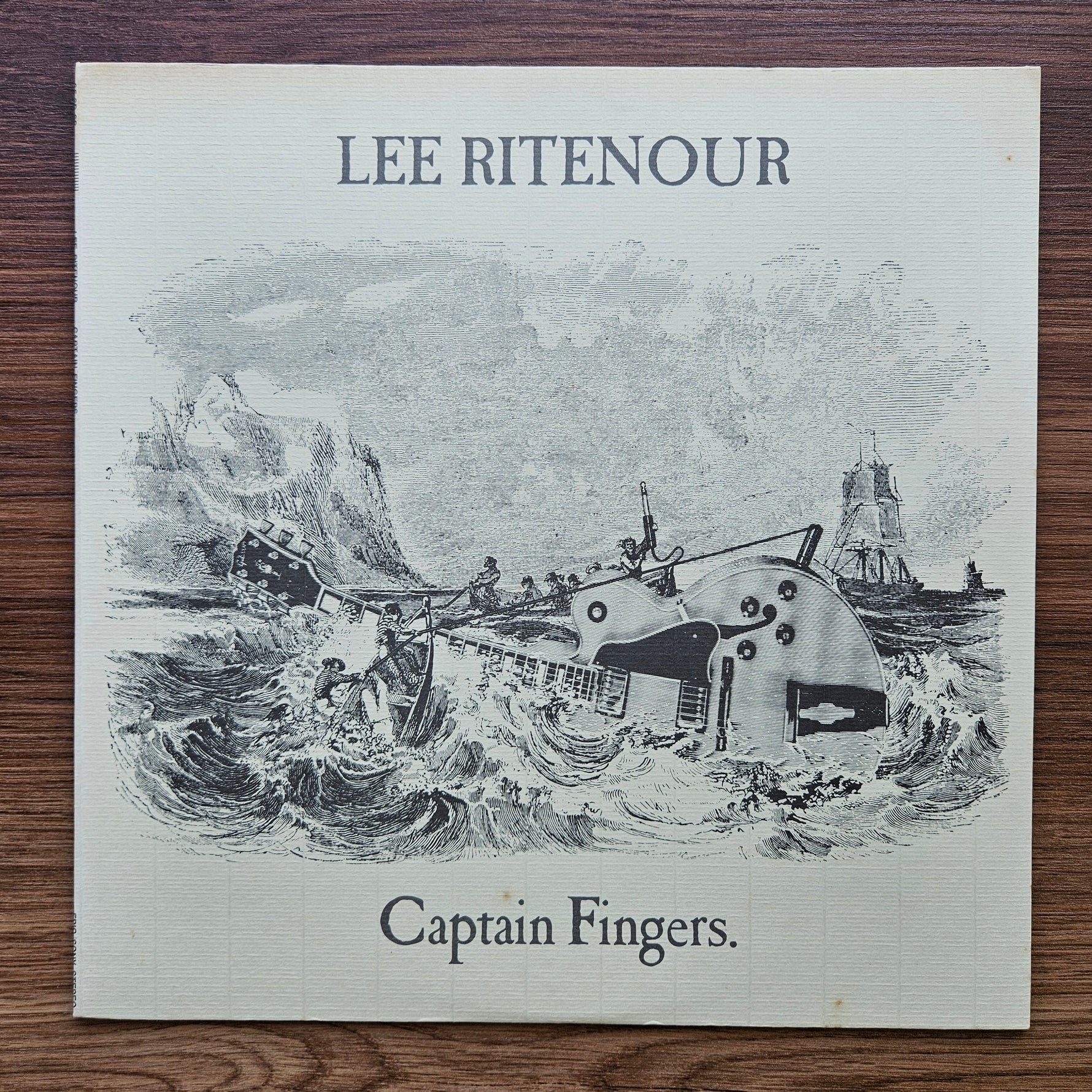 Lee Ritenour – Captain Fingers 33'lük LP PLAK Japan Vinyl