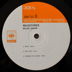 Miles Davis - Milestones 33'lük LP PLAK Japan Vinyl