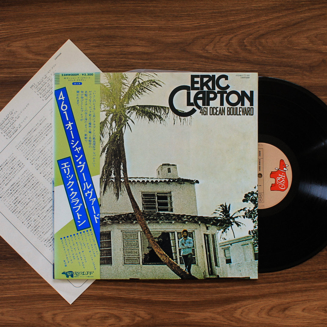 Eric Clapton - 461 Ocean Boulevard 33'lük LP PLAK Japan Vinyl