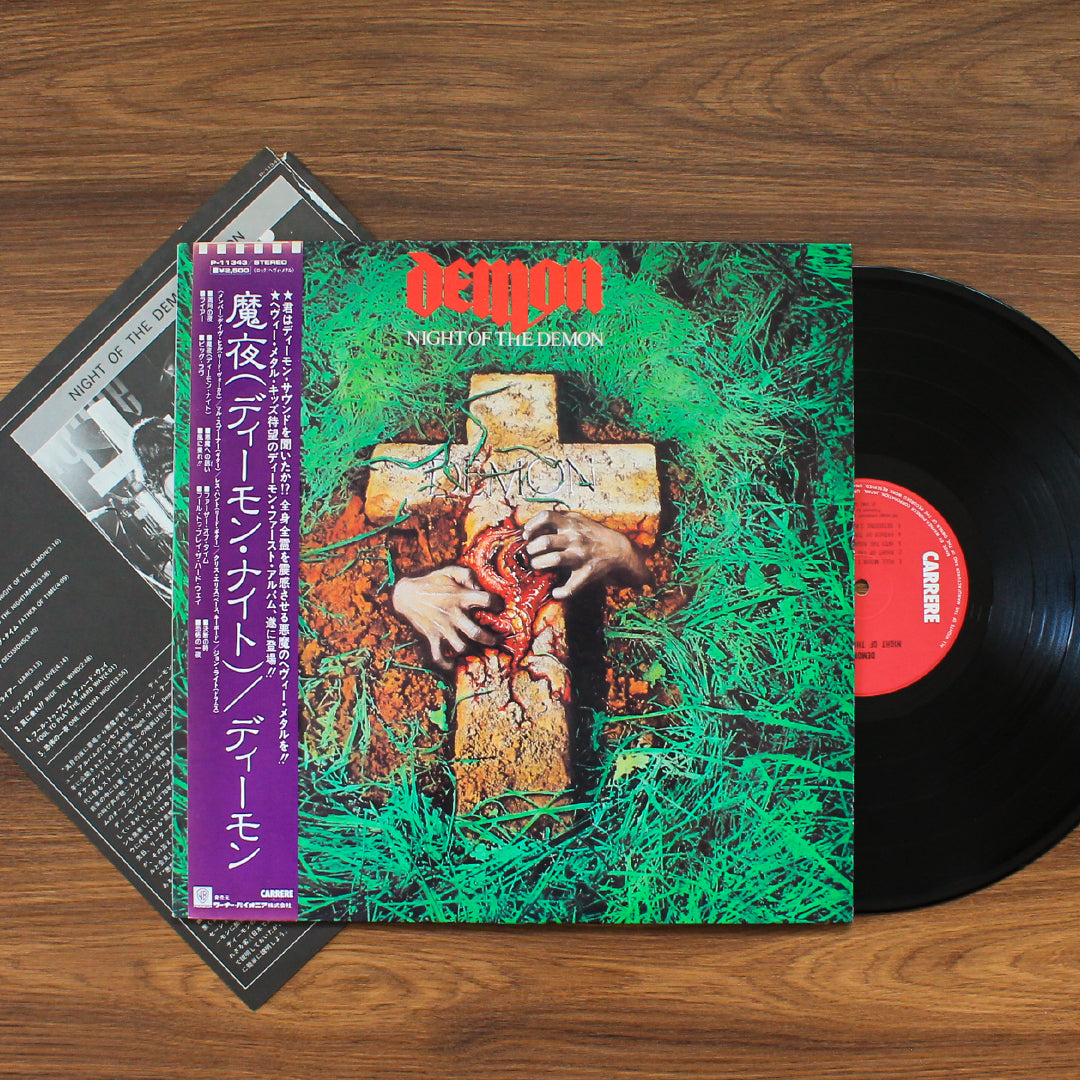Demon - Night Of The Demon 33'lük LP PLAK Japan Vinyl