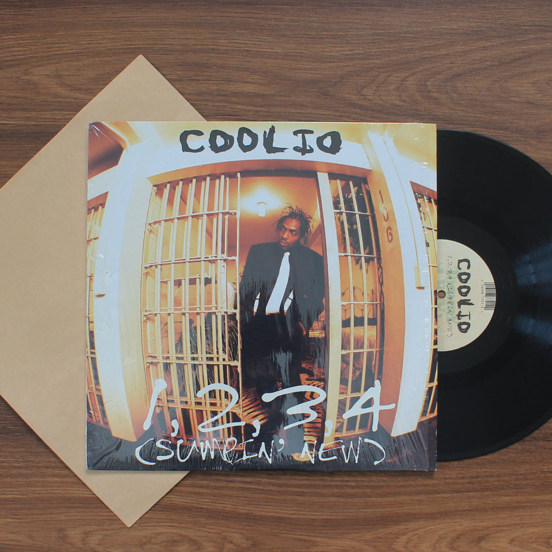 Coolio - 1, 2, 3, 4 (Sumpin' New) 33'lük LP PLAK Japan Vinyl