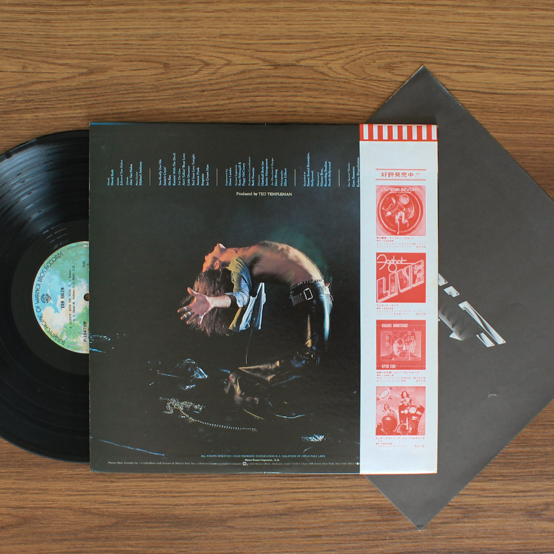Van Halen – Van Halen İmzalı Plak Japan Vinyl