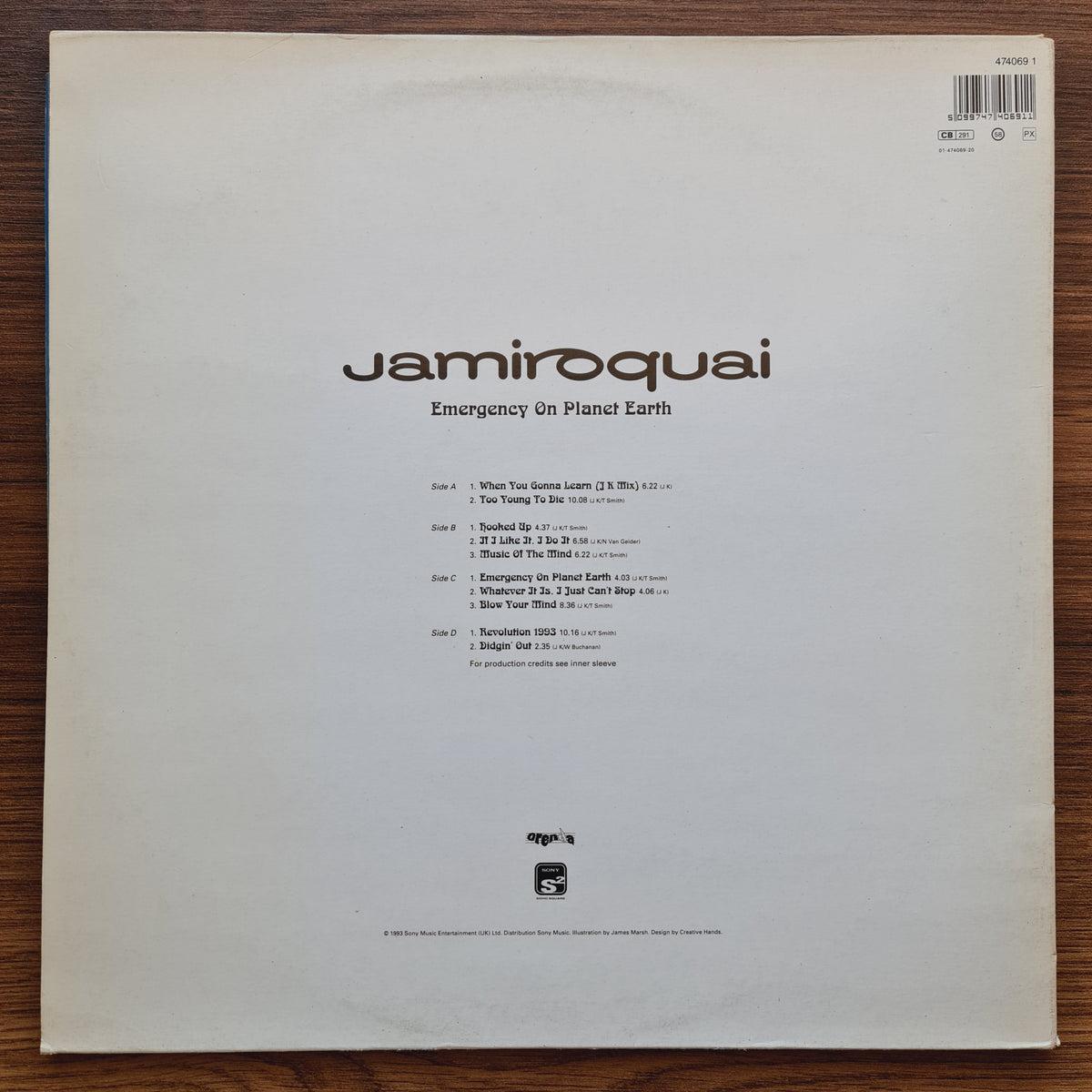 Jamiroquai - Emergency On Planet Earth Japan Vinyl