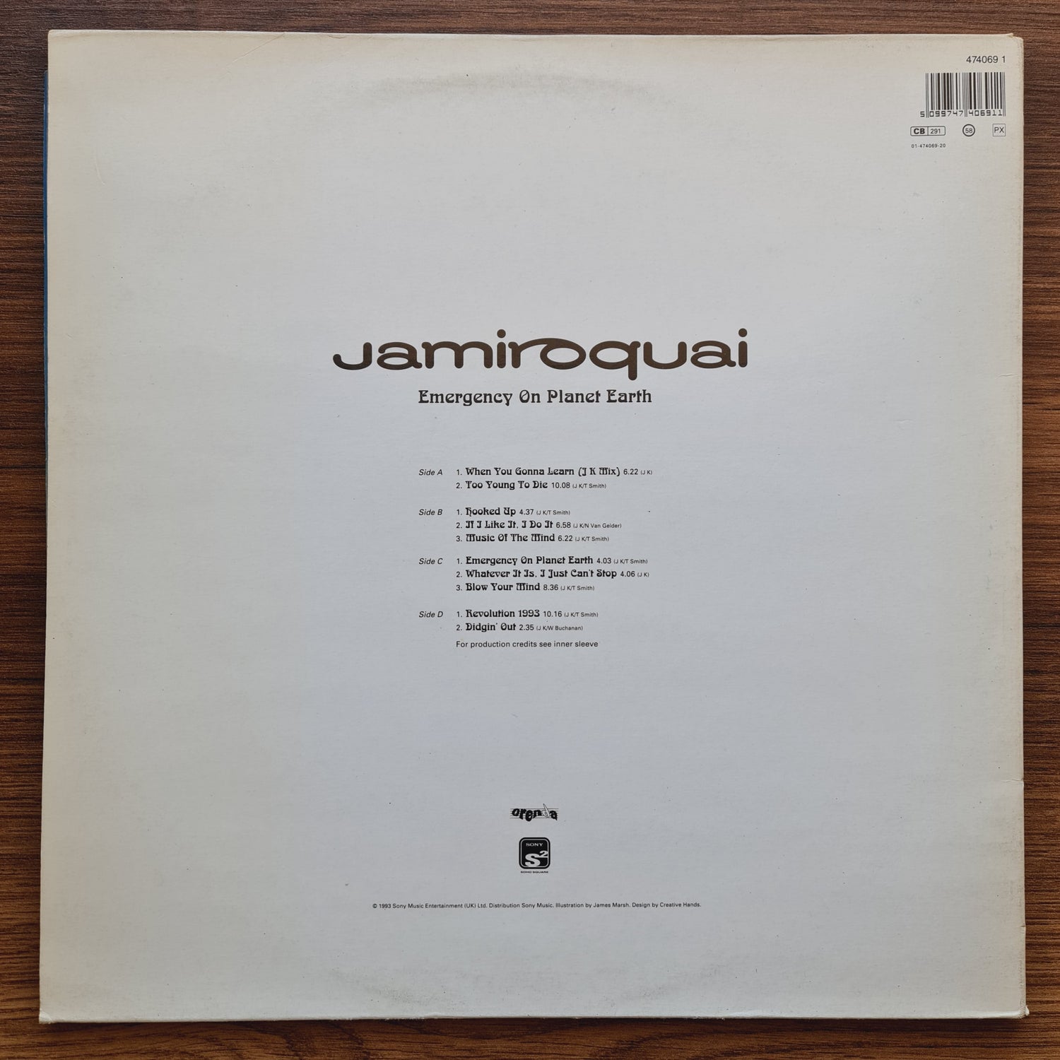 Jamiroquai - Emergency On Planet Earth Japan Vinyl