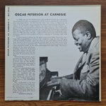 Oscar Peterson – Oscar Peterson At Carnegie 33'lük LP PLAK Japan Vinyl
