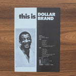 Dollar Brand - This Is Dollar Brand 33'lük LP PLAK Japan Vinyl