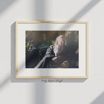 Ian McKellen 20x30 cm Boyutunda El İmzalı Fotoğraf (Ömür Boyu COA) Japan Vinyl