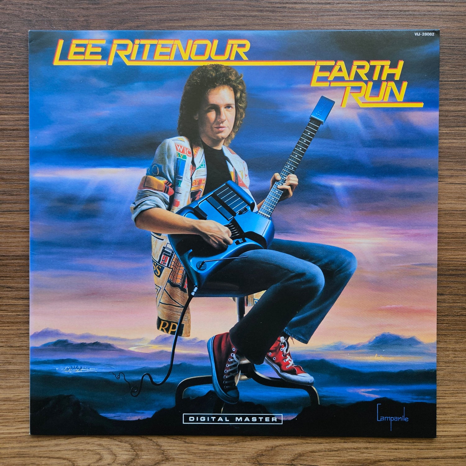 Lee Ritenour – Earth Run 33'lük LP PLAK Japan Vinyl