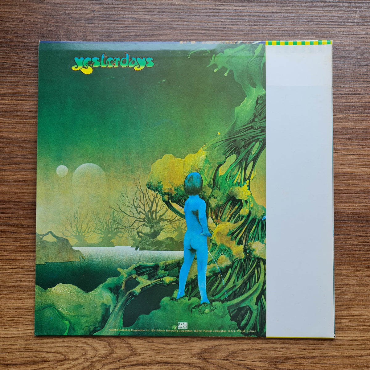 Yes – Yesterdays 33'lük LP PLAK Japan Vinyl